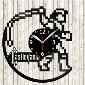 Castlevania 3 nes Vinyl Record Wall Clock Decor Handmade 6162