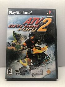 ATV Offroad Fury 2 (PlayStation 2, 2006) Complete Tested Working - Free Ship