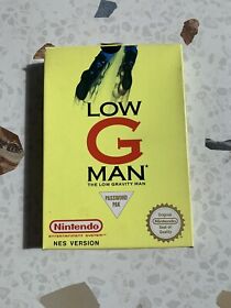 Low G Man Nintendo Nes Boxed Complete