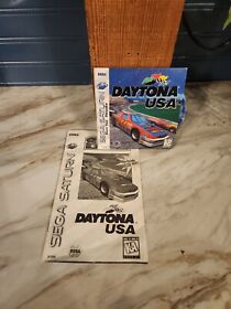 Daytona USA (Sega Saturn, 1995) Not For Resale Sleeve,manual And Disc Untested