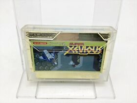 Nintendo Famicom Super Xevious & Official Famicom Case Japan