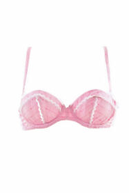 L'AGENT BY AGENT PROVOCATEUR Womens Bra Printed Padded Pink Size S