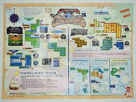 The Magic Of Scheherazade Nintendo NES Map CUL-AS-US