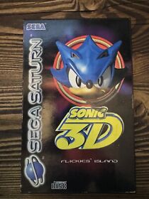 Sonic 3D Flickies Island - Sega Saturn - PAL Complete