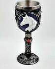 Medieval Renaissance Wine Goblet Gemstone Chalice Cup (Unicorn - Purple)