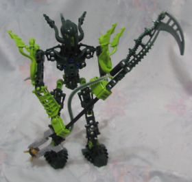 2009 Lego Bionicle Glatorian Set 8986 Vastus Complete, No instructions.