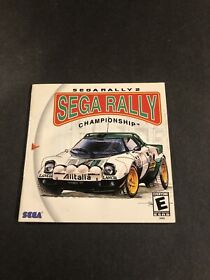sega rally 2 dreamcast manual only
