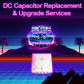 Sega Dreamcast Capacitor Replacement & Upgrade Services