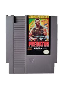 Predator (Nintendo Entertainment System, 1989) NES Game, Good Condition