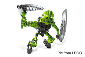 LEGO Bionicle Matoran of Light 8944 Tanma Set - Complete