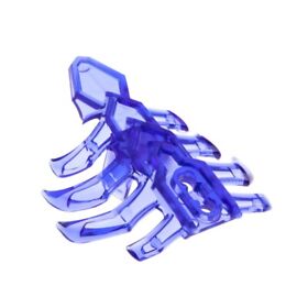 1x Lego Bionicle Figurines Breast Tank Transparent Purple 8 Ribs 71309 20473