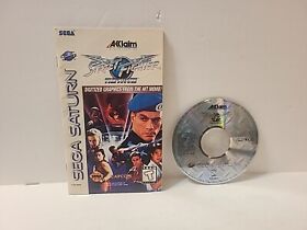 Street Fighter: The Movie (Sega Saturn, 1995) Disc And Manual only