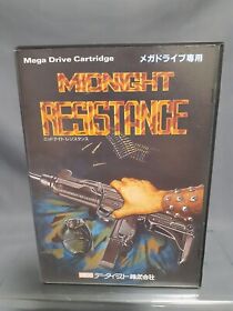 SEGA MEGADRIVE MEGA DRIVE MIDNIGHT RESISTANCE NTSC-J Japanese (C1)
