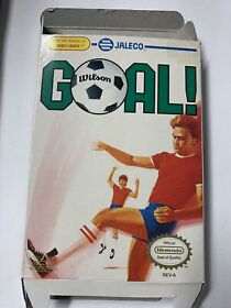 Goal! Nintendo NES box only wilson Jaleco