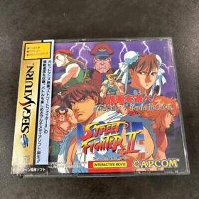 Street Fighter II Movie Sega Saturn Japan WA
