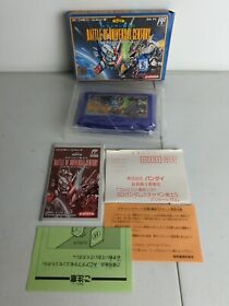 SD Gundam Gachapon Senshi 5 Nintendo  Famicom Game, Box & Manual US Seller 