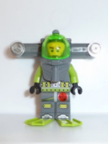 LEGO® - Atlantis™ - Set 8075 - Diver 1 Axel With Horizon (atl010) Figure