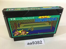 aa9382 Tag Team Pro Wrestling NES Famicom Japan