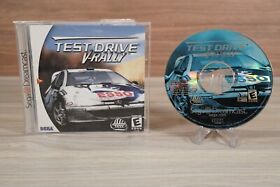 TEST DRIVE V-RALLY~2000~SEGA DREAMCAST~  MINT DISC