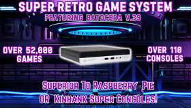 Super Retro Gaming System, 1 TB - PS2, WII, Xbox, 3DS, Gamecube Dreamcast Saturn