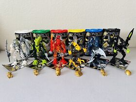 LEGO Bionicle Stars Complete Full Set Of 6 (7116, 7135, 7138, 7136, 7137, 7117)