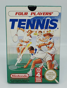 Four Player Tennis Nintendo NES 🏆 Collector 🏆 FAH