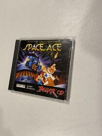 Space Ace (Atari Jaguar CD, 1996) In Original Jewel Case With Instructions