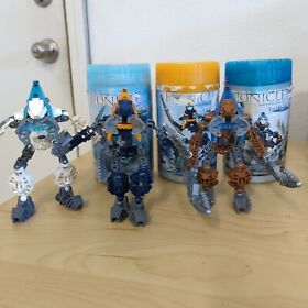 Bionicle Vahki Set of 3 (8615 Bordakh, 8617 Zadakh, 8619 Keerakh) with Canisters