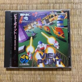 SNK Neo Geo CD Viewpoint  w/ Manual Case Japan Import