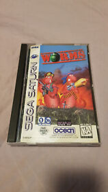 Sega Saturn - Worms - complete very nice condition Rare game