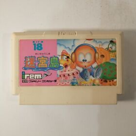 Meikyuu Jima Kickle Cubicle (Nintendo Famicom FC NES, 1990) Japan Import