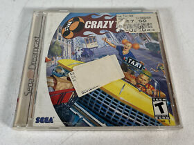 Crazy Taxi Sega Dreamcast NTSC US Version White Label Game Complete!