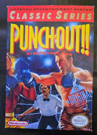 1992 NES Nintendo PUNCH-OUT Game Complete CIB Box Inserts Poster Minty!