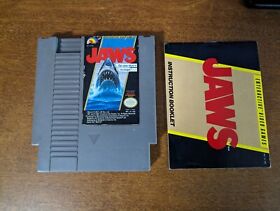 Jaws Cart With Manual NES (Nintendo Entertainment System, NES, 1987)