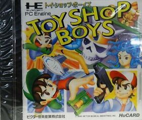 Pc Engine Software Toy Shop Boys Brand New 