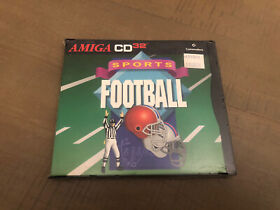 Amiga CD32 Sports Football New NOS Sealed Authentic Rare