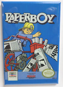 Paperboy Nintendo NES Vintage Game Box  2"x3" Fridge Locker MAGNET