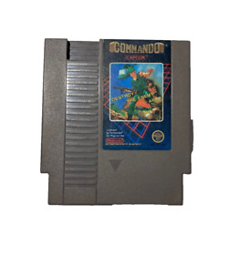 Commando Capcom Destroy The Enemy Army Nintendo Nes 1985