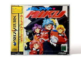 NEW Sega Saturn Miku The Metal Fighter NTSC-J Japanese ver. VICTOR SS JP Sealed