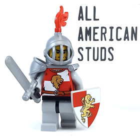 LEGO Castle Lion Knight Minifigure Kingdoms Quarters Armor 7187 7946 853373