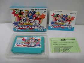NES - ROCK BOARD Rockman Wily Right That's Paradise - Box. Famicom, JAPAN. 13108