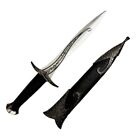 Fantasy Medieval 11-Inch Elvish Dagger Black Stainless Steel Collection Sheath