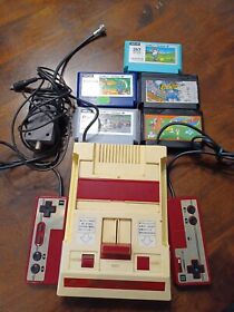 Nintendo Famicom System Console Set Mario Bros Japnese Edition family compu