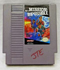 NES MISSION IMPOSSIBLE VIDEO GAME