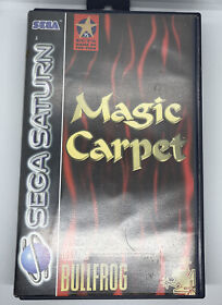Magic Carpet - Sega Saturn -Complete with Manual  - PAL - VGC