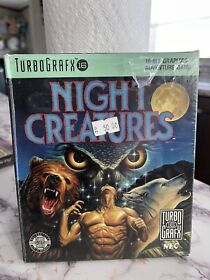 Night Creatures TurboGrafx 16 1992 CIB Complete Tested! Great Condition!
