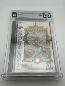 Sega Saturn Magic Knight Rayearth Complete in Box WATA Graded 9.6 Excellent CIB