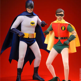 Dynamic Duo Batman 1/6 Action Figure Doll Model Double Set Saturn Toys ST001