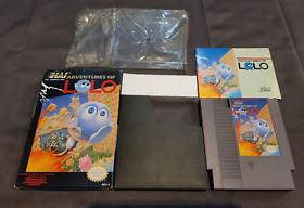 Adventures of Lolo for NES Nintendo Complete In Box Great Shape CIB