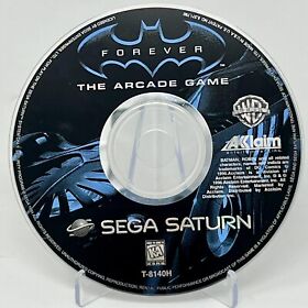 Batman Forever: The Arcade Game (Sega Saturn, 1996) Disc Only TESTED WORKING
